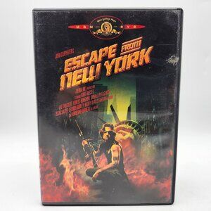 John Carpenters Escape From New York DVD 1981 MGM Kurt Russell